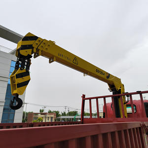 6.3トン油圧マニピュレーター便利な構造HowoトラッククレーンストレートテレスコピックアームWeichaiエンジンブランド - Product Image 4