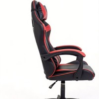 Chaise de bureau ergonomique moderne en acier inoxydable, confortable pour une longue utilisation, style gaming, course, directement de l'usine