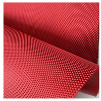 Tissu en polyester recyclé à partir de bouteilles en plastique OBP avec revêtement en PU PVC imperméable pour sac écologique, sac à dos, matelas