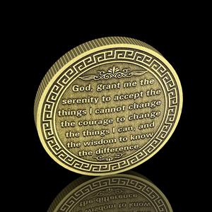 <span class=keywords><strong>Medalla</strong></span> de Zinc Reborn Phoenix Flame, 45mm, fundición que inspira serenidad, <span class=keywords><strong>valor</strong></span>, moneda de recuperación, alivio de Metal caliente transfronterizo para fiestas - Product Image 5