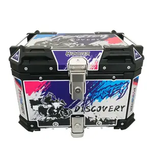 Motorcycle Box Original 45L Waterproof Other Motorcycle Accessories Applique Motorcycle Top Box Aluminum