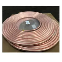 Tuyaux en cuivre pour réfrigération 1/4 ''3/8'' 1/2 ''3/4'' Tubes en cuivre pour climatisation tuyau en cuivre