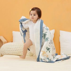 Venta al por mayor de toallas de baño para bebés recién <span class=keywords><strong>nacidos</strong></span> de primavera y otoño, mantas de algodón para bebés, mantas de verano para bebés - Product Image 5