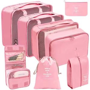 Multipurpose Capacity Clothes Travel <b>Bag</b> 8 Pieces Set Duffel Clothes Organizer Travel Large Storage <b>Bag</b> - Product Image 4
