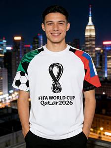 Camisetas de Fútbol Personalizadas para la Copa Mundial de Fútbol 2026, Camisetas de Fútbol con Nombre y Número del Equipo, Camisetas para Fanáticos - Product Image 3