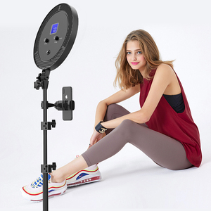 LED Video Bảng điều khiển ánh sáng mềm có thể điều chỉnh Studio chụp ảnh trực tiếp hội nghị truyền hình trang điểm <span class=keywords><strong>Youtube</strong></span> từ xa không dây - Product Image 4