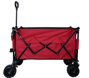 Carro de playa plegable de servicio pesado OEM personalizable para uso en interiores y exteriores para picnics, camping, otras estructuras de plataforma de vagones - Product Image 1