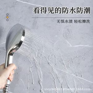 Papel pintado autoadhesivo de PVC de 30x30 cm, impermeable, con patrón geométrico, para decoración de paredes de cocina y baño - Product Image 3