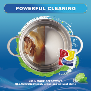 Pembersih rumah tangga perawatan pribadi OEM Pods pembersih harga pabrik Effervescent OEM Pods cuci piring produsen - Product Image 5