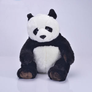 Orso di Peluche Promozionale Personalizzato Prodotto dal Produttore, Piccolo <span class=keywords><strong>e</strong></span> Soffice, Seduto, Gigante, <span class=keywords><strong>Bianco</strong></span> <span class=keywords><strong>e</strong></span> <span class=keywords><strong>Nero</strong></span>, Giocattolo Imbottito - Product Image 6