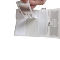 Étiquettes UHF avec puce U8, 100 * 30 mm, 860-960 MHz, imprimables avec une imprimante d'étiquettes RFID pour la sécurité des portails, des aéroports et des bagages