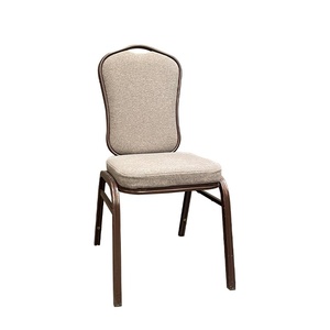 Silla de Comedor de Acero para Banquetes de Hotel, Respaldo Acolchado Suave, Diseño Plegable, Diseño Moderno, Origen China, para Bodas, Conferencias y Recepciones - Product Image 5