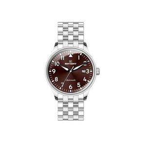 Montre automatique de plongée pour homme OEM avec date luminescente et bracelet en acier inoxydable massif 316L avec mouvement mécanique ETA 2824 Pilot - Product Image 3