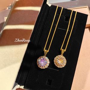 Colliers superposés tendance, bijoux en argent 925, chaînes en acier inoxydable originales en gros, colliers fins avec pendentif - Product Image 1