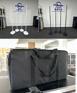 Ip65 ngoài trời 360 Ống ánh sáng <span class=keywords><strong>LED</strong></span> DJ Booth Set rgbwa 5in1 pixell không dây DMX512 wifi từ xa thông minh Wedding party Ống uplight - Product Image 5