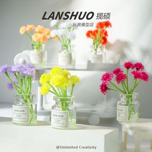 ชุดงานฝีมือตกแต่งบ้านแบบ DIY ช่อดอกไม้เรซิ่น Lanshuo พร้อมโมเดลต้นไม้จิ๋ว - Product Image 1