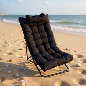 TUMBONA 55*146CM-11 Tappetino da Spiaggia Imbottito in Cotone con Cuscini e Poggiatesta per un Comodo Relax all'Aperto - Product Image 3