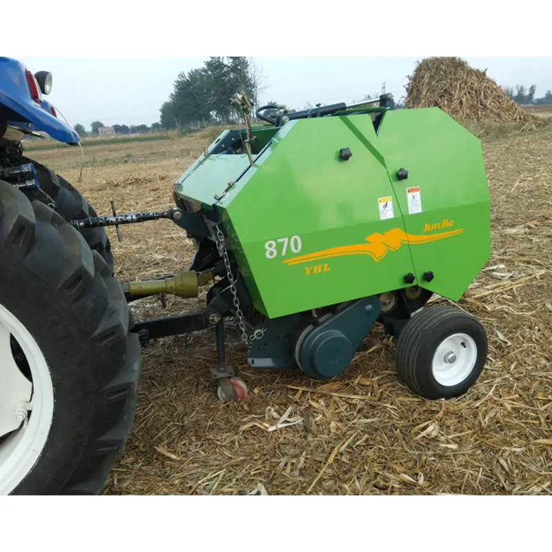 Machine d'emballage automatique tracteur récolte de foin/herbe/paille de blé fardeleuse presse à balles tracteur de coupe