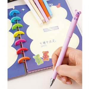 Bolígrafos de Gel con Diseño de Animales de Dibujos Animados y Logotipo Personalizado, 0.5 mm, Lindos Bolígrafos Borrables de Osos, Pandas y Alpacas, Papelería para Estudiantes, Oficina y Escuela, Venta al por Mayor - Product Image 6