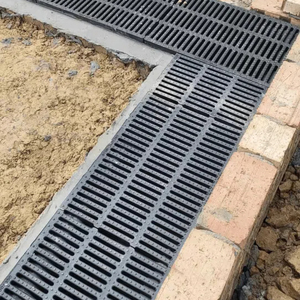 Hiện đại u-kênh tuyến tính phòng tắm vườn thoát nước sàn thoát nước mưa kênh máng xối cho khách sạn làm bằng nhựa vật liệu xây dựng - Product Image 5