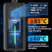 3.5kw 7.4kw 11kw 22kw type 2 ac chargeur ev avec câble de charge certifié ev 7kw chargeurs domestiques ev chargeurs rapides