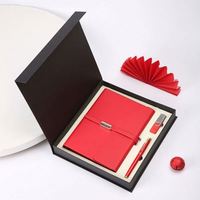 Cuaderno A5 de Hojas Sueltas con Hebilla de Nylon, 80 Hojas, Personalizable, Set de Regalo, Logotipo Impreso Extraíble, Bordado, Serigrafía