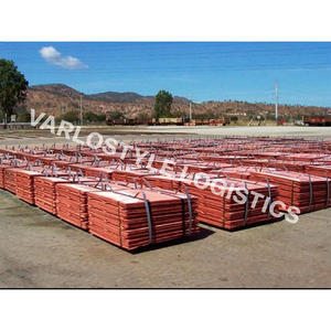 Plaques de cuivre électrolytique en vrac de qualité supérieure, pureté élevée 99,99 %, cathodes de cuivre, feuilles de cathodes de cuivre C10100, 125 kg/pièce - Product Image 5