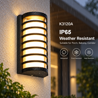 Applique murale LED étanche IP65 en PC blanc 10W, installation facile, pour extérieur