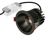 Spot encastré LED moderne de haute qualité 5W, dimmable, anti-éblouissement, super lumineux, 30 degrés, CRI90, DALI COB, pour plafond de maison