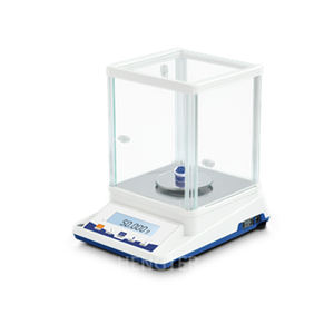 Elektronische Waage mit zwei Displays, 0,004 g, 110 g Kapazität, Aluminiumgehäuse, Laborwaage JA103P, interne Kalibrierung, 3 Sekunden stabil - Product Image 2