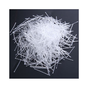 เส้นใยสังเคราะห์ PP โพลีโพรพิลีนทนแรงดึงสูงผ้าอุตสาหกรรมสำหรับงานก่อสร้างคอนกรีตป้องกันการแตกร้าว<span class=keywords><strong>03</strong></span>-18มม. - Product Image 1