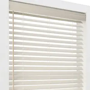 Customized office cordless blinds hot sale faux wood blinds pvc venetian blinds