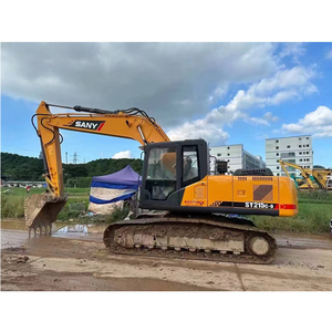รถขุดตีนตะขาบขนาดกลาง Sany SY215C-9 21 ตัน ปี 2018 พร้อมมอเตอร์และปั๊ม  อุปกรณ์ก่อสร้างมือสองสำหรับขาย - Product Image 1