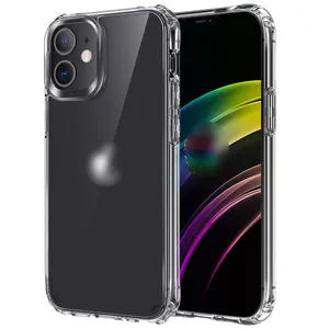 Wholesale Transparent Anti-Shock PC Phone Cases For IPhone XR 11 12 13 14-Apple Mobile Phone Covers