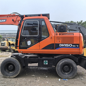 รถขุดล้อยี่ห้อ Doosan รุ่น DH150W-7 มือสองจากเกาหลีใต้ ใช้งานน้อย คุณภาพสูง รุ่น DH150W-7 dx150w dh210W - Product Image 4