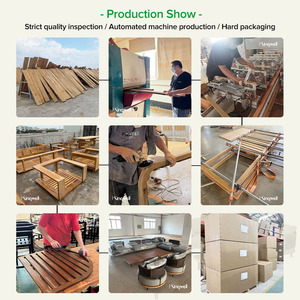 เฟอร์นิเจอร์ระเบียงไม้สักจากโรงงานโดยตรง เก้าอี้พักผ่อนกลางแจ้ง เฟอร์นิเจอร์ไม้สำหรับสวน เก้าอี้รับประทานอาหารสำหรับร้านอาหาร - Product Image 6