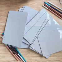 Kartu PVC CR80 Cetak Kustom RFID/NFC (Chip 215/213 13.56MHz) Tahan Air untuk Kartu Bisnis, Kontrol Akses Hotel, dan Keanggotaan