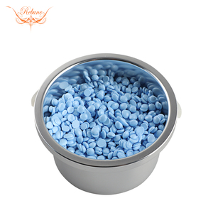 1KG di prodotti a base di cera per la depilazione del corpo del <span class=keywords><strong>viso</strong></span> blu depilatorio morbido e duro di cera di fagioli brasiliani - Product Image 2
