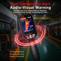Caméra thermique portable FE09, caméra thermique industrielle portable, thermomètre numérique IR, imageur thermique