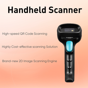 2D Máy Quét Mã Vạch POS giải pháp cầm tay quét POS thiết bị tự động có dây không dây 1D 2D QR Đọc Mã máy - Product Image 2