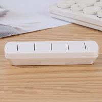 Couleur blanche 8 touches télécommande pour rideau électrique petit appareil ménager Support personnaliser