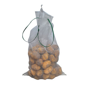 Plastic Fruit Bag Mesh Net Bag Drawstring <b>Potato</b> Packing Bag - Product Image 4