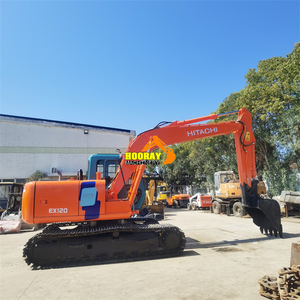 Excavadora de cadenas usada Hitachi Ex120-3 de 12 toneladas de Japón, excavadora Hitachi Zx120 - Product Image 4