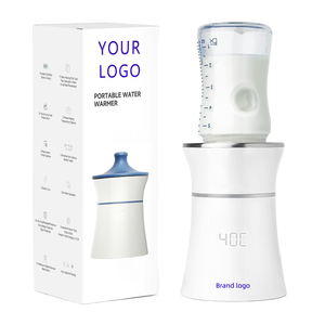 Calentador de Biberones Portátil para Viajes en Auto, Calentador de Leche y Agua con Batería, Carga USB y Silicona para Bebés de 0 a 12 Meses - Product Image 1