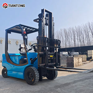 Forklift Listrik Baterai Lithium 3 Ton dengan Side Shift Stacker untuk Transportasi Kargo Berat Industri Kontainer - Product Image 3