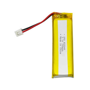 Batería de Iones de Litio 652060 de 750 mAh y 3.7 V, Multicertificación CE KC PSE BIS, Polímero de Alta Capacidad, Más Vendida - Product Image 2