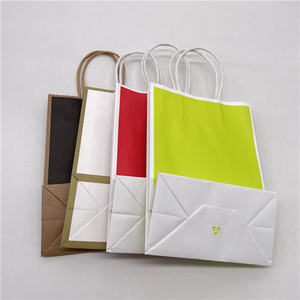 <span class=keywords><strong>2025</strong></span> Túi giấy Kraft Nâu tùy chỉnh có tay cầm bao bì mua sắm mới cho quần áo & giày cho triển lãm - Product Image 6