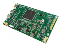 Carte de commande 4K ZY-R75USB02 V1.0 de Jozitech |   Double port Type-C PD + pour entrée 2.0 |   Sortie EDP |   Prise en charge HDR/FreeSync |   DC+12V |   PWM
