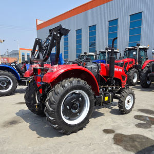 גלגל הסיטונאי 4 x4 קומפקטי 50hp 60hp 80hp 100 כ "ס חוות מיני גן טרקטורים עם מכסחת - Product Image 5