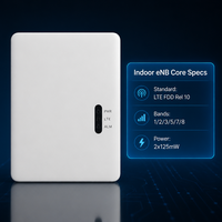 Cella 4G LTE Indoor 2x125mW ENodeB FDD Multi-Banda B1 B3 B7 B20 B28 Picocell Integrata con PoE+ per Copertura Aziendale